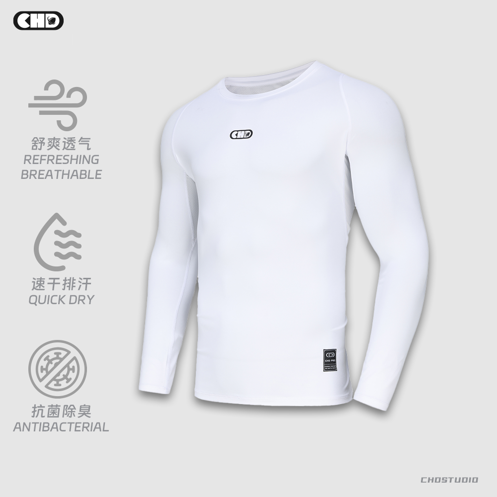 CHD长袖男女速干训练衣