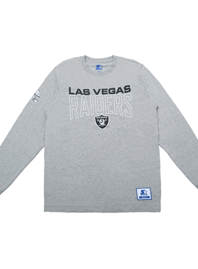 美式长袖潮流复古风橄榄球宽松橄榄球球队球迷服灰色虚线综合款