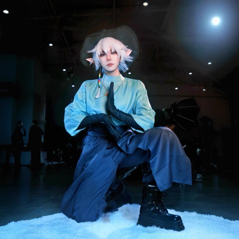 光遇cos服巫师预言季光之子cosplay斗篷万圣节表演服男剑道裤全套