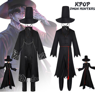 kpop猎魔女团cos沙加男孩恶魔男团男鬼服装 鲁米米拉佐依cosplay服