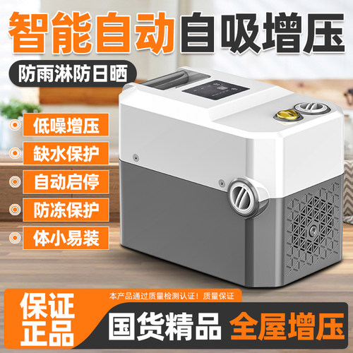 西大泵业电动防雨全自动自吸泵