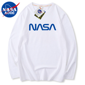 T恤男女打底衫 白色体桖大码 纯长袖 NASADIEU纯棉纯色长袖 男士 秋衣