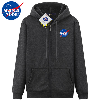 加绒加厚开衫卫衣男外套开衫