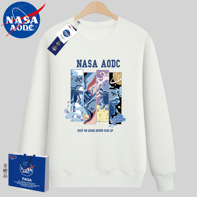 潮休闲宽松情侣装NASADIEU