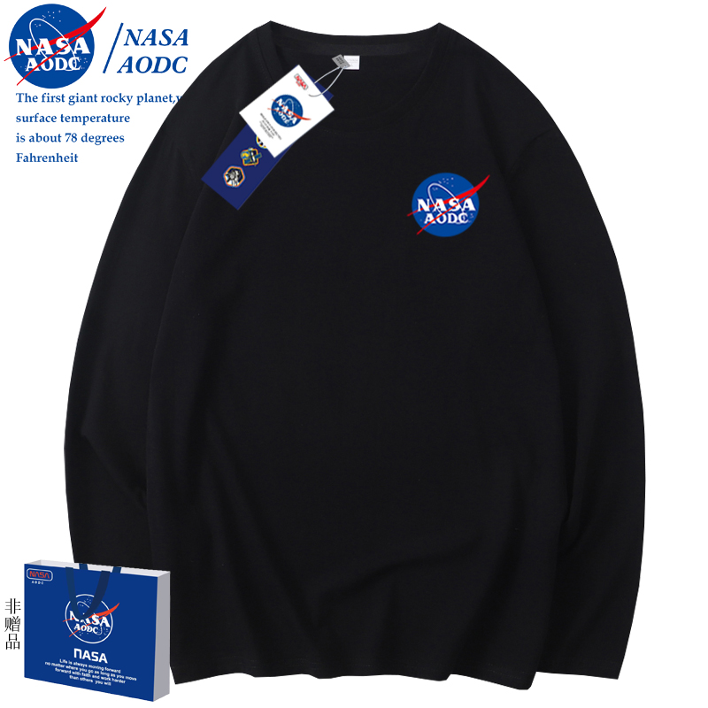 NASADIEU国潮印花男士长袖