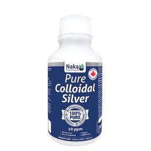 Naka Pure Colloidal Silver天然100%纯胶体银水净化免yi皮肤yan