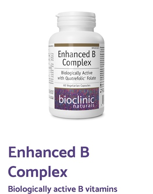 加拿大 BioClinic Enhanced B Complex 全谱复合维B 代谢支持
