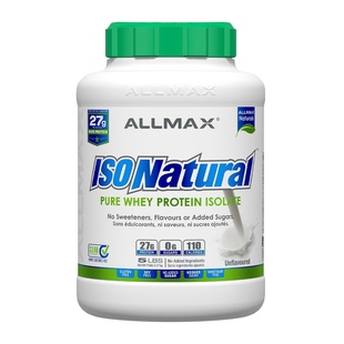 加拿大 AllMAX 分离乳清蛋白粉 大容量5磅 无糖 男女增肌健身补充