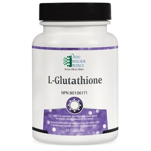 美国Ortho Molecular L-Glutathione抗溏化抗yang化谷胱甘肽60粒