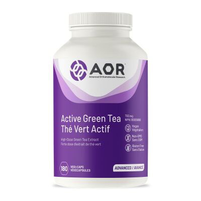 加拿大 AOR Active Green Tea 绿茶提取物 活性茶多酚 180粒