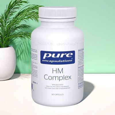 加拿大Pure HM Complex复合 肝脏支持 代谢免yi功能 改性柑橘果胶