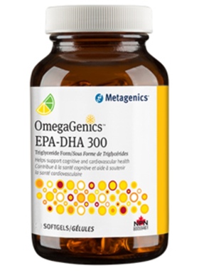 Metagenics麦特金尼斯 OmegaGenics EPA-DHA 300, 270 Softgels