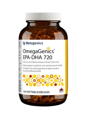 Metagenics麦特金尼斯 OmegaGenics EPA-DHA 720, 120 Softgels