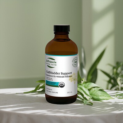 加拿大St. Francis Gallbladder 胆囊支持 有机植物提取 胆汁流动