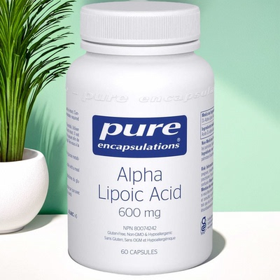 现货 加拿大倍宜 Pure Alpha Lipoic Acid 硫辛酸 抗糖抵御自由基