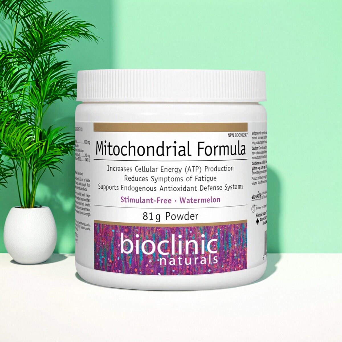 加拿大 BioClinic Naturals 线粒体配方 增加 ATP 代谢支持