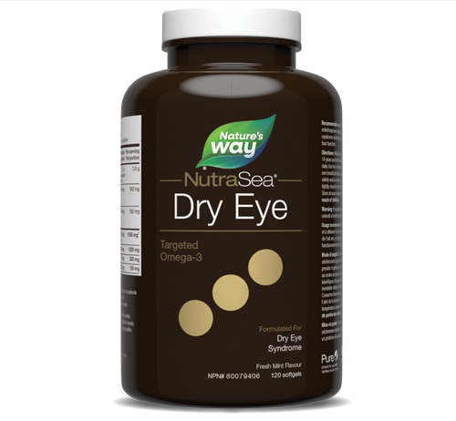 现货 加拿大 NutraSea Dry Eye 深海鱼油 omega3 靶向缓解干眼
