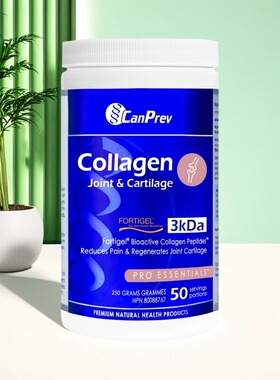 加拿大 CanPrev I型和III型 水解胶原蛋白肽 关节 软组织健康支持