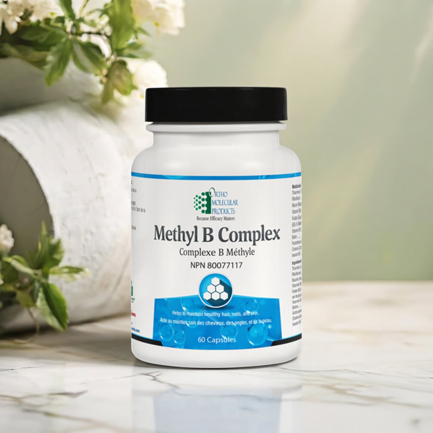 加拿大 ortho molecular Methyl B Complex 甲基维生素B族 高活性