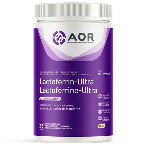 加拿大AOR Lactoferrin Ultra 乳 铁 蛋白粉 直邮 1000g