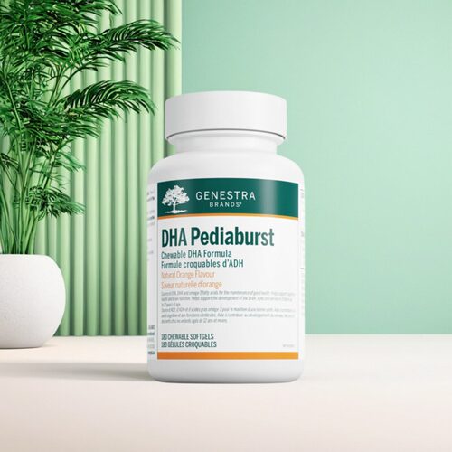 加拿大 Genestra DHA Pediaburst 儿童咀嚼鱼油 DHA 易吞咽