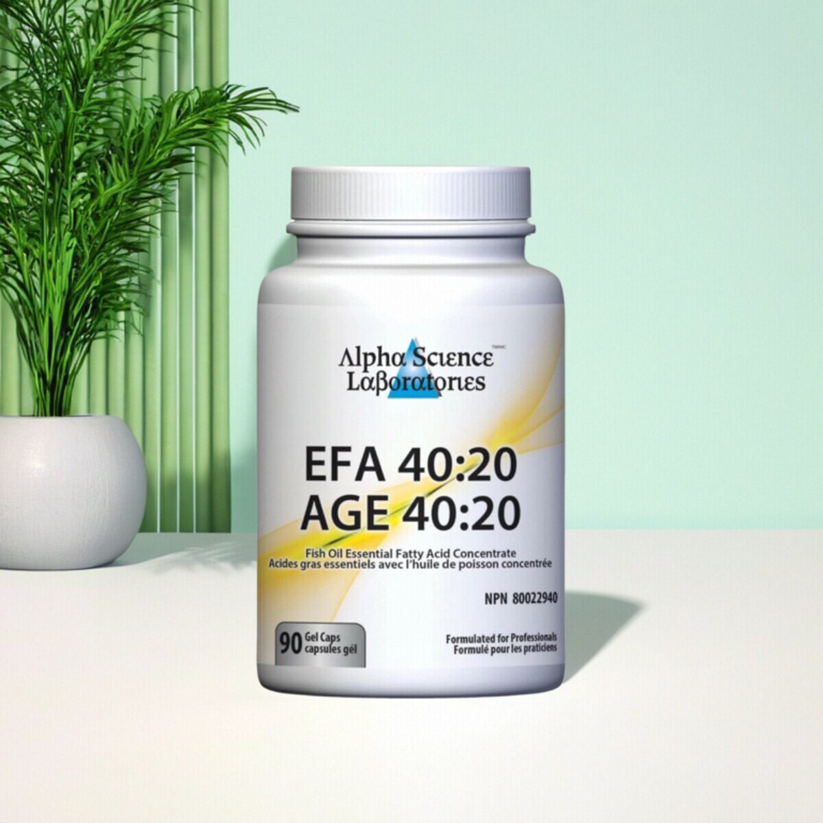 加拿大 Alpha Science Labs EFA 40:20 支持大脑及心血管健康