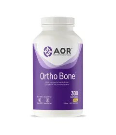加拿大直邮AOR  Ortho Bone含MCHA复合物高级形式钙骨骼骨密300粒 - 实物图