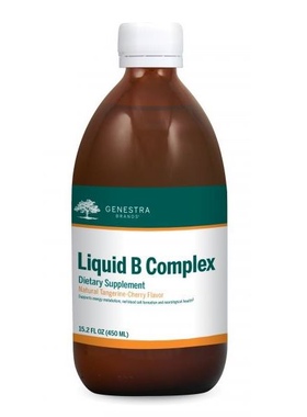 加拿大 Genestra Liquid B Complex综合维生素B口服液 450mL