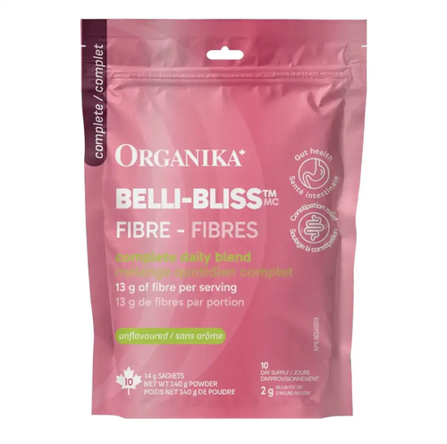加拿大 Organika Belli Bliss 植物纤维粉 消化健康支持 延迟饥饿