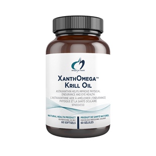 加健设XanthOmega™ Krill Oil磷虾油虾青素最jia生物利用度60粒