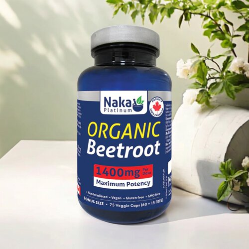 现货 加拿大 Naka  Organic Beetroot 有机甜菜根 心血管健康