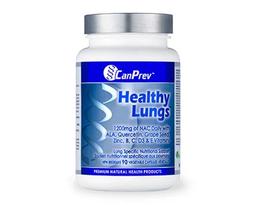 直邮 加拿大CANPREV雾霾烟民清肺宝肺部健康吸烟养肺净肺90粒
