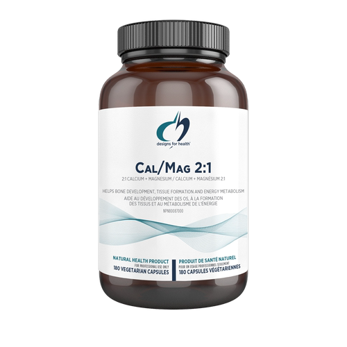 现货 加拿大 Designs for Health 健康设计 Cal/Mag 2:1 钙镁片