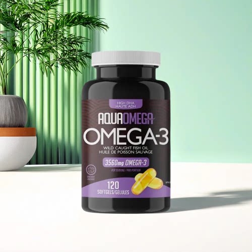 加拿大 AquaOmega 高DHA版本 鱼油DHA/EPA5:1比例 IFOS 五星