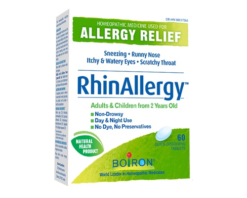 现货 加拿大Boiron RhinAllergy 宝弘 舒鼻小糖片 舒缓鼻敏感鼻塞