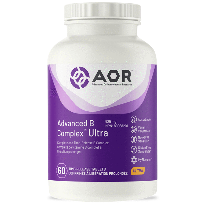 加拿大 AOR Advanced B Complex Ultra 加强综合 维生素B族