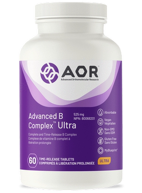 加拿大 AOR Advanced B Complex Ultra 加强综合 维生素B族
