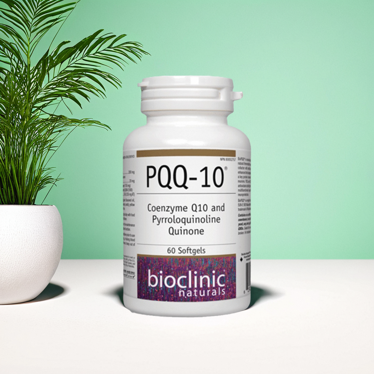 现货 加拿大 Bioclinic Naturals PQQ +辅酶Q10 线粒体 能量支持