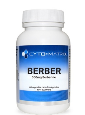 加拿大CytoMatrix Berber广谱胰岛素抵抗500mg 小檗碱97%胶囊60粒