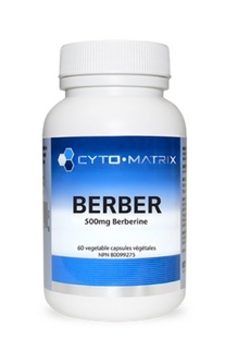 加拿大CytoMatrix Berber广谱胰岛素抵抗500mg 小檗碱97%胶囊60粒