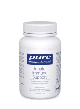 直邮加Pure Innate Immune Support黄芪蘑菇草本免疫增强胶囊60粒