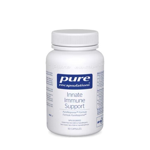 直邮加Pure Innate Immune Support黄芪蘑菇草本免疫增强胶囊60粒