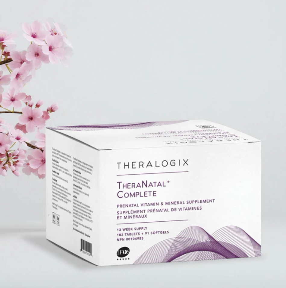 加拿大Theralogix TheraNatal Complete 孕期多维 胎儿发育