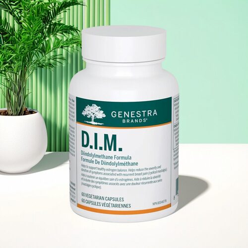 加拿大 Genestra DIM 二吲哚甲烷 雌激素代谢平衡支持 素食