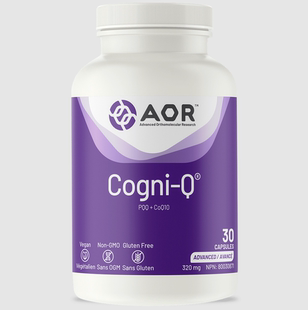 加拿大 AOR Cogni-Q PQQ 辅酶Q10 泛醌 线粒体支持 细胞代谢 能量