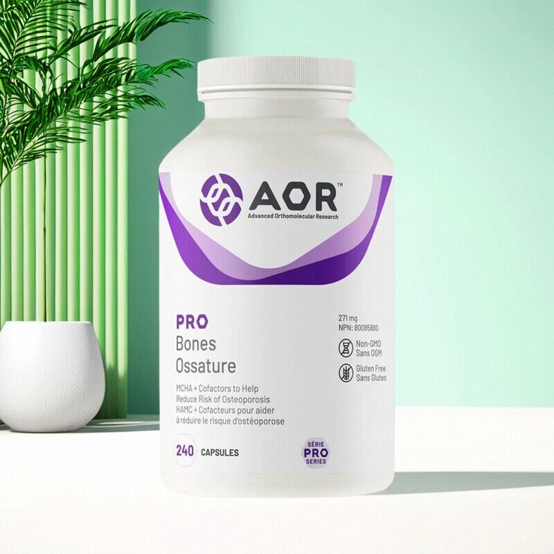 加拿大 AOR Pro Bones MCHC 骨骼健康支持 高吸收补钙剂