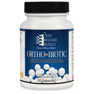 Ortho Molecular Ortho Biotic肠胃健康益生菌有益菌群支持30粒