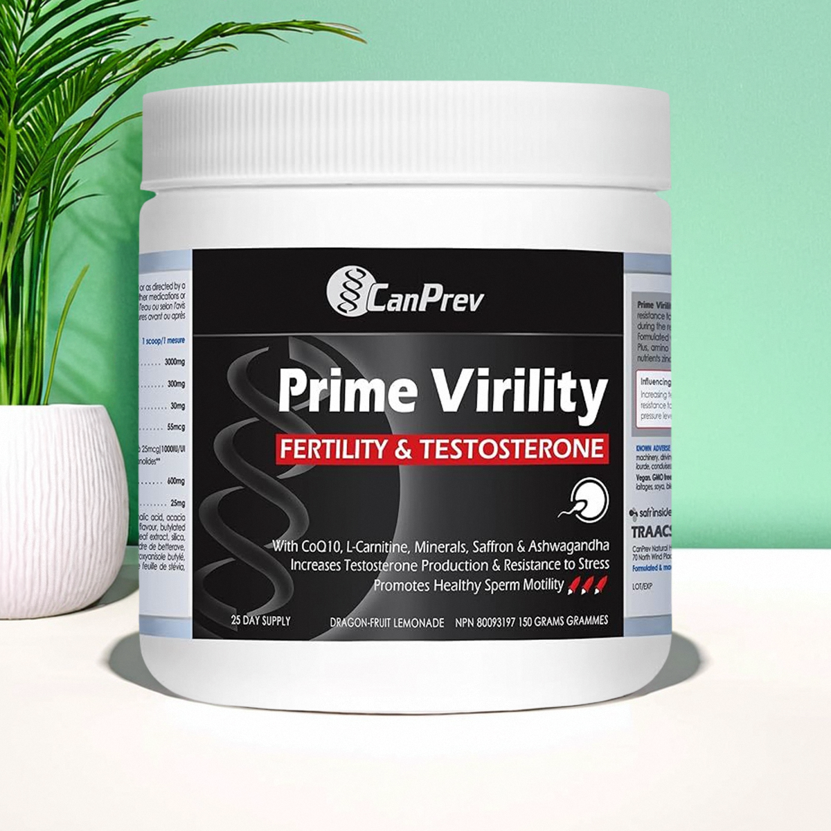 加拿大 CanPrev Prime Virility 男士女士 备孕 全面的生育支持