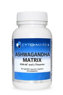 加拿大 CytoMatrix Ashwagandha 缓解压力 甲状腺平衡 皮质醇支持