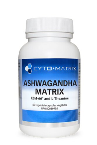 加拿大 CytoMatrix Ashwagandha 缓解压力 甲状腺平衡 皮质醇支持